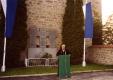 Am Kriegerdenkmal 1978