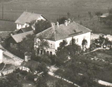 Alte Schule Haag, Luftbild von 1967, Foto H.Putzer, Pfaffenreuth