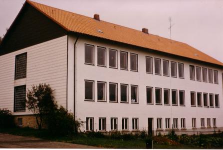 Neues Schulhaus in Germannsdorf 1957, Foto Archiv Schule
