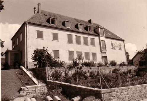Schulhaus in Krinning 1959, Foto Archiv Schule