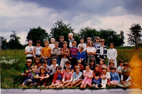 Hauzenberger Klasse ausgelagert in Haag, (Archiv GS Haag)