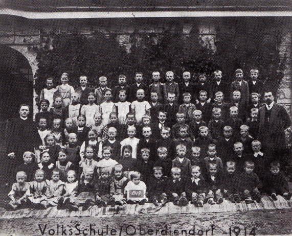Klassenfoto von 1914, Foto Archiv Schlager, Hauzenberg